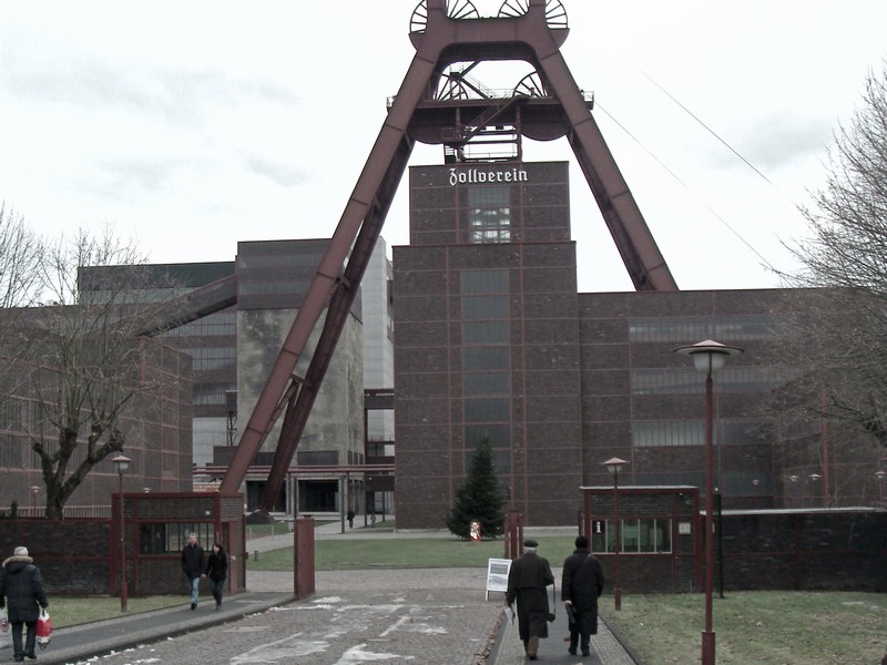 Шахта Цольферайн (Zeche Zollverein)